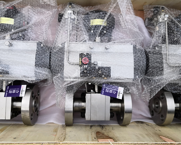 氣動(dòng)球閥-氣動(dòng)高壓球閥-法蘭連接-42MPa-2500Lb